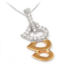 金象珠寶酷K Gold系列 優雅鉆分色吊墜與超值項鏈禮遇